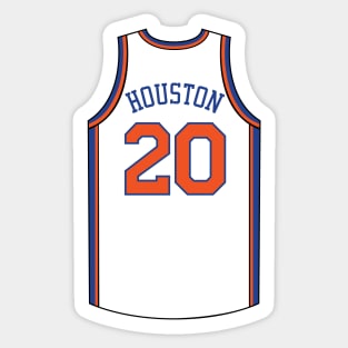 Allan Houston New York Jersey Qiangy Sticker